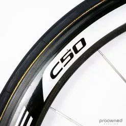 Shimano Dura-Ace 9000 C50 Carbon Tubular Rim Front Wheel -Cervelo Salg P1500450