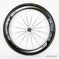 Shimano Dura-Ace 9000 C50 Carbon Tubular Rim Front Wheel -Cervelo Salg P1500559