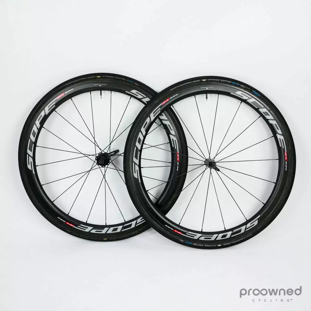 Scope R4C Carbon Tubular Rim Wheelset 3 Scope R4C Carbon Tubular Rim Wheelset