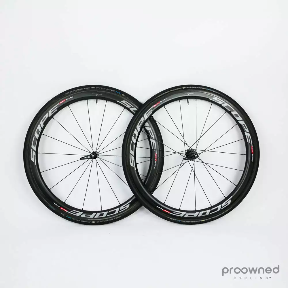 Scope R4C Carbon Tubular Rim Wheelset 4 Scope R4C Carbon Tubular Rim Wheelset - Billede 2