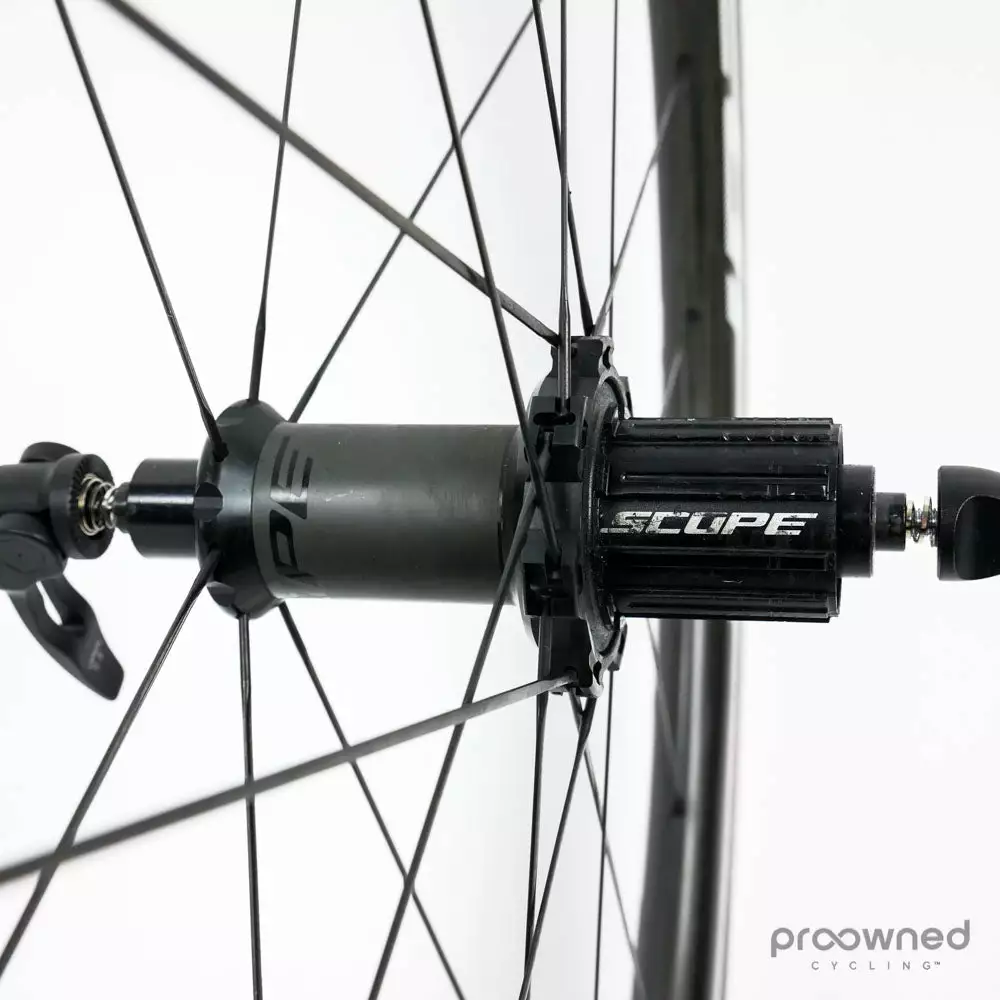 Scope R4C Carbon Tubular Rim Wheelset 9 Scope R4C Carbon Tubular Rim Wheelset - Billede 7