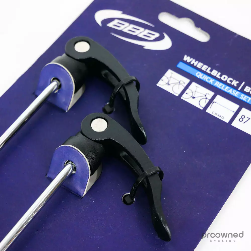 BBB Wheelblock - BQR-01 - Quick Release Set 4 BBB Wheelblock - BQR-01 - Quick Release Set - Billede 2