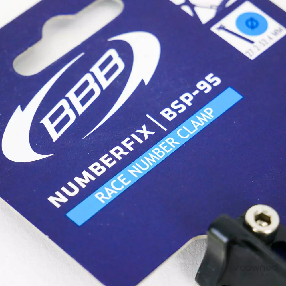 BBB NumberFix - Race Number Clamp - BSP-95 6 BBB NumberFix - Race Number Clamp - BSP-95 - Billede 4
