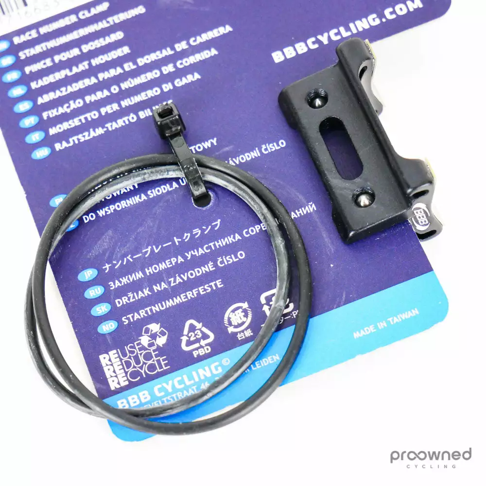 BBB NumberFix - Race Number Clamp - BSP-95 5 BBB NumberFix - Race Number Clamp - BSP-95 - Billede 3