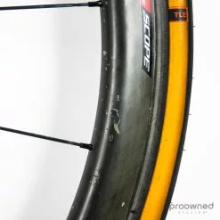 Scope R4C Carbon Clincher Rim Front Wheel -Cervelo Salg P1720761