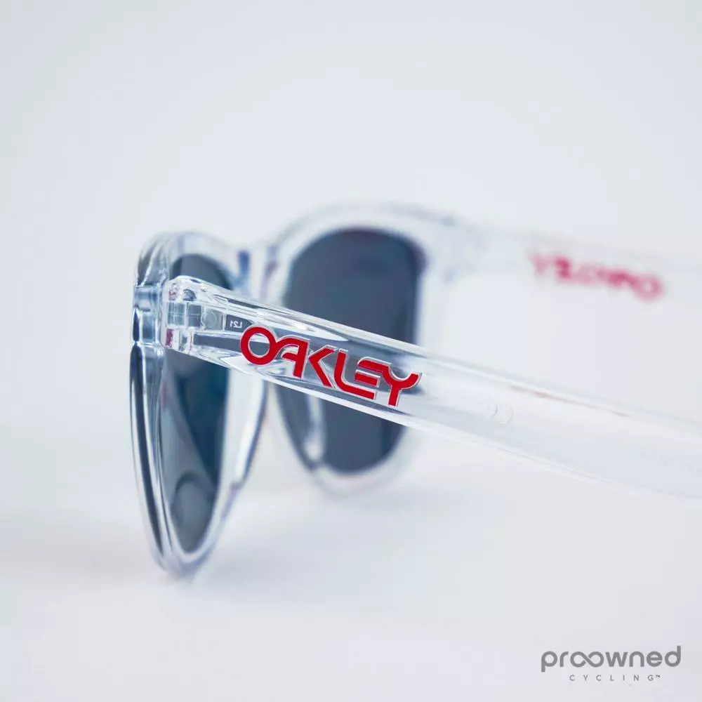 Oakley Frogskins - Crystal Clear - Torch Iridium 4 Oakley Frogskins - Crystal Clear - Torch Iridium - Billede 2