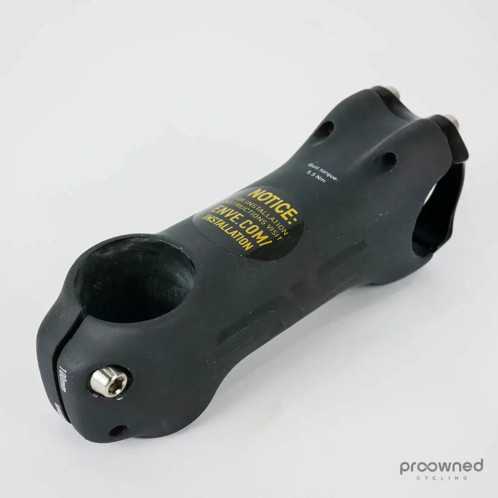 ENVE Road Carbon Stem - Black/Black 4 ENVE Road Carbon Stem - Black/Black - Billede 2