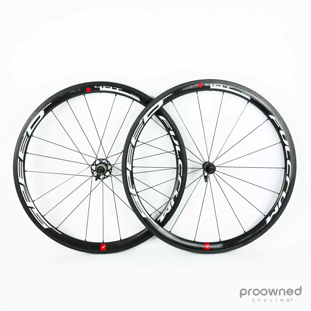 Fulcrum Speed 40T Tubular Wheelset - Black/White 3 Fulcrum Speed 40T Tubular Wheelset - Black/White