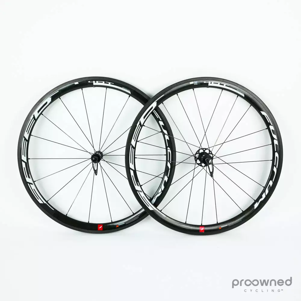 Fulcrum Speed 40T Tubular Wheelset - Black/White 4 Fulcrum Speed 40T Tubular Wheelset - Black/White - Billede 2