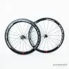Fulcrum Speed 40T/55T Tubular Wheelset - Black/White 2 Fulcrum Speed 40T/55T Tubular Wheelset - Black/White -Cervelo Salg P1760160