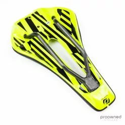 Syncros Belcarra TT V1.0 Carbon Saddle - Black/Yellow -Cervelo Salg P1770237