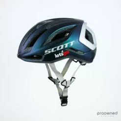 Scott Centric PLUS Helmet - Green/Purple - Mitchelton-Scott