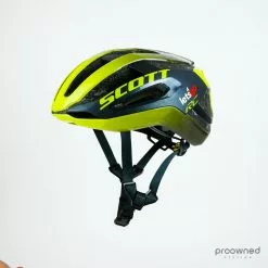 Scott Centric PLUS Helmet - Black/Yellow - Mitchelton-Scott