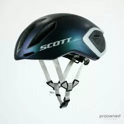 Scott Cadence PLUS Helmet - Green/Purple - Mitchelton-Scott
