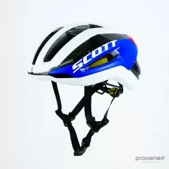 Scott Centric PLUS Helmet - White/Blue/Red - Slovenian Champion - Mitchelton-Scott