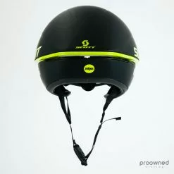 Scott Split PLUS TT Helmet - Black/Yellow - Mitchelton-Scott -Cervelo Salg P1790181 Edit