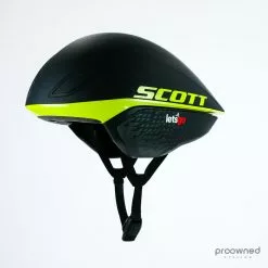 Scott Split PLUS TT Helmet - Black/Yellow - Mitchelton-Scott