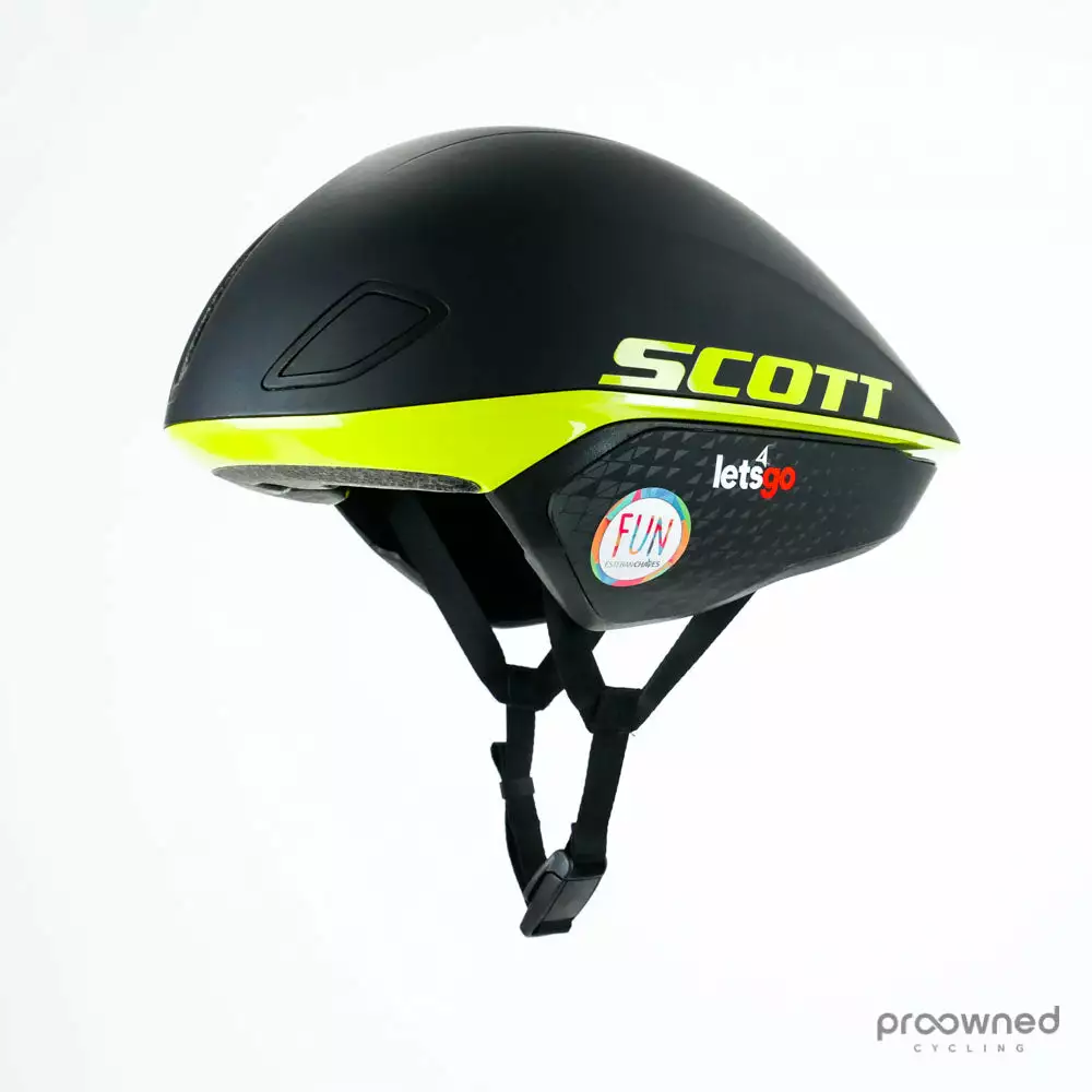 Scott Split PLUS TT Helmet - E. Chaves - Black/Yellow - Mitchelton-Scott 3 Scott Split PLUS TT Helmet - E. Chaves - Black/Yellow - Mitchelton-Scott