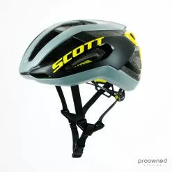 Scott Centric PLUS Helmet - Grey/Black/Yellow - Tour De France - Mitchelton-Scott