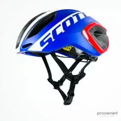 Scott Cadence PLUS Helmet - White/Blue/Red - Slovenian Champion - Mitchelton-Scott