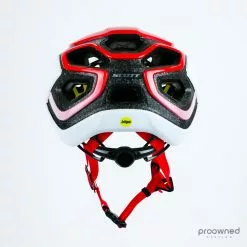 Scott Centric PLUS Helmet - Red/White - Mitchelton-Scott -Cervelo Salg P1790418