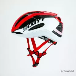 Scott Centric PLUS Helmet - Red/White - Mitchelton-Scott