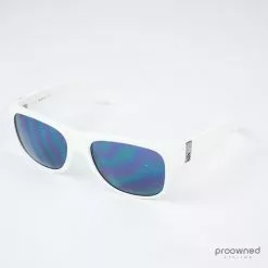 Scott Lyric Sunglasses - White Soft Touch/Grey