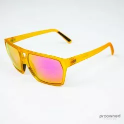 Scott Tune Sunglasses - Translucent Orange/Pink Chrome