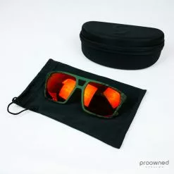 Scott Tune Sunglasses - Iris Green/Red Chrome Enhancer -Cervelo Salg P1810392