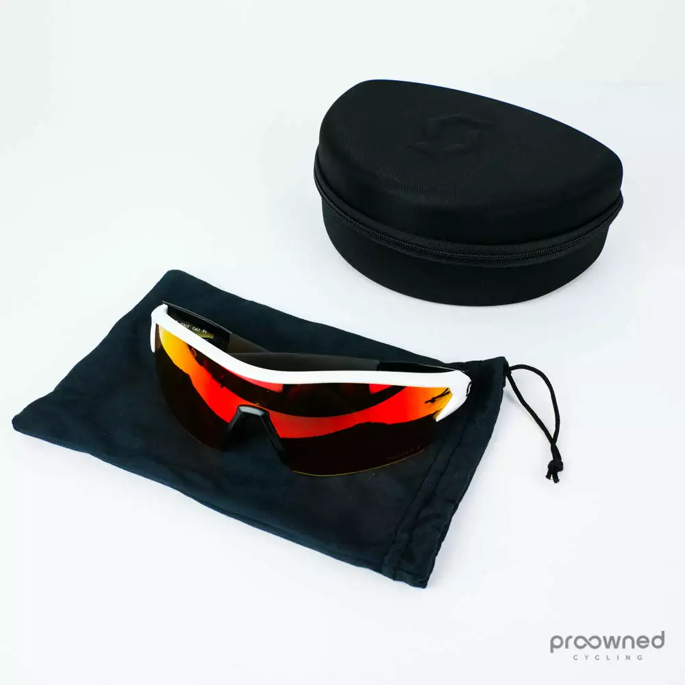 Scott Leap Sunglasses - White Glossy Black 6 Scott Leap Sunglasses - White Glossy Black - Billede 4