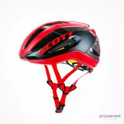 Scott Centric PLUS Helmet - Red/Black - Vuelta - Mitchelton-Scott