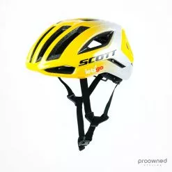 Scott Centric PLUS Helmet - Yellow/Grey - Tour De France - Mitchelton-Scott