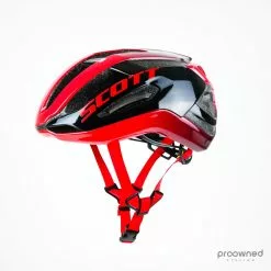 Scott Centric PLUS Helmet - Red/Black - Vuelta - Mitchelton-Scott