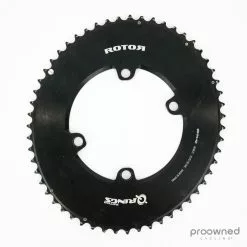 Rotor Q-Rings Oval Aero Outer Chainring - 110 Bcd 4 Bolt