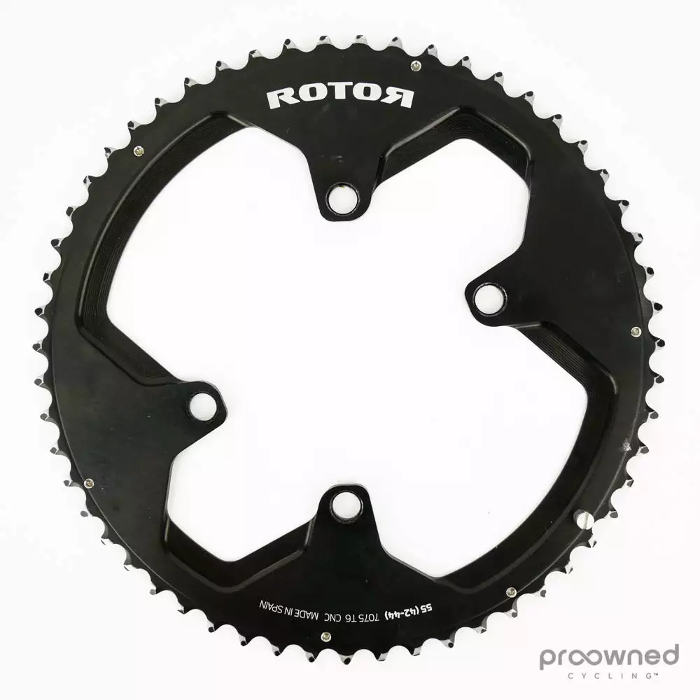 Rotor NoQ Outer Chainring - 110 Bcd - 4 Bolt 3 Rotor NoQ Outer Chainring - 110 Bcd - 4 Bolt