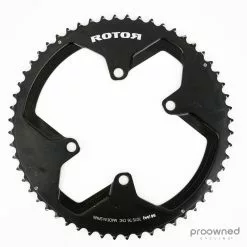 Rotor NoQ Outer Chainring - 56T 110 Bcd - 4 Bolt