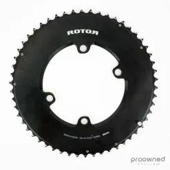 Rotor NoQ Outer Chainring - 54T 110 Bcd - 4 Bolt
