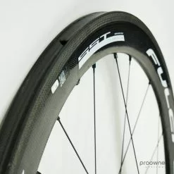 Fulcrum Speed 55T Tubular Wheelset - Black/White 21 Fulcrum Speed 55T Tubular Wheelset - Black/White -Cervelo Salg P1870214