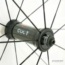 Fulcrum Speed 55T Tubular Wheelset - Black/White 16 Fulcrum Speed 55T Tubular Wheelset - Black/White -Cervelo Salg P1870217