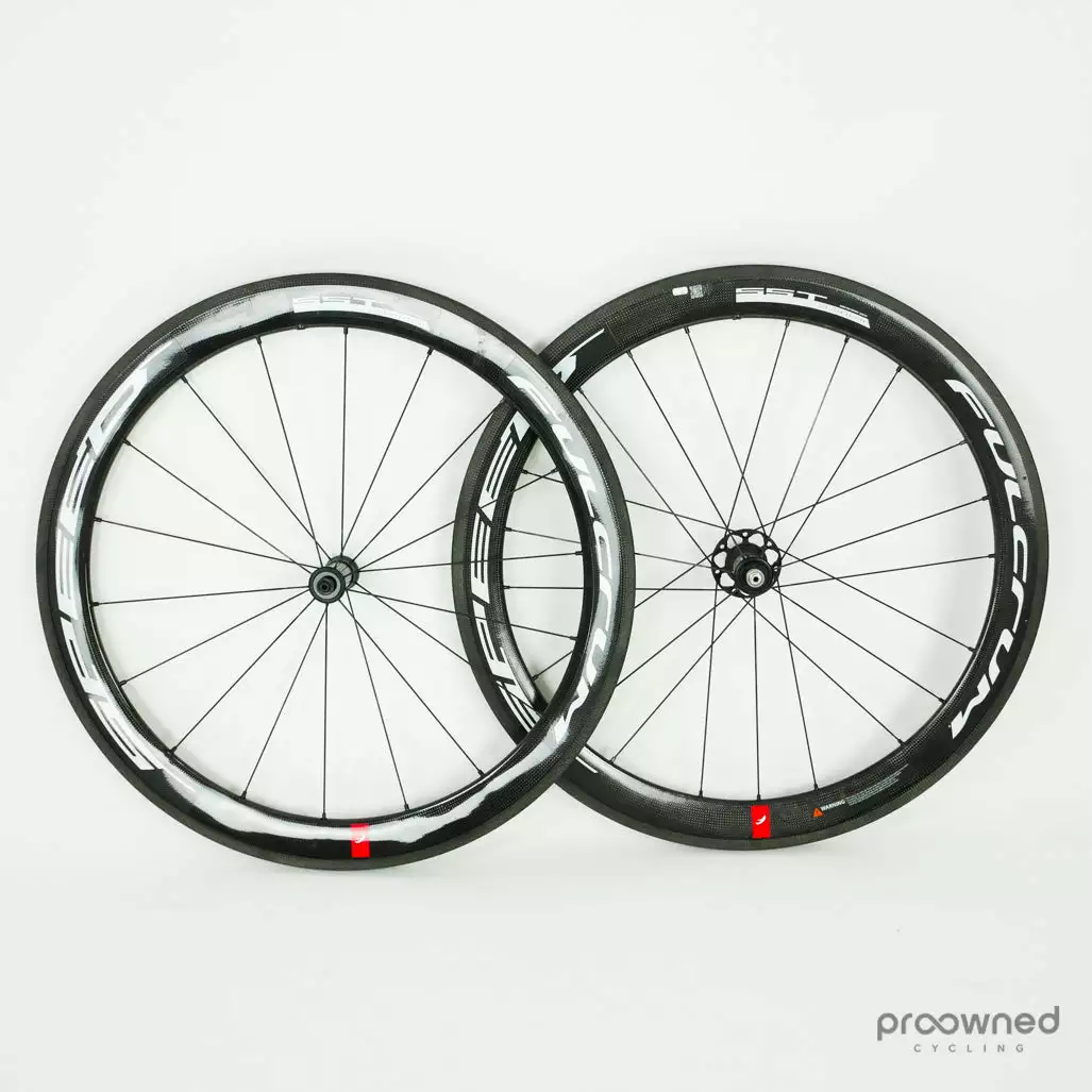 Fulcrum Speed 55T Tubular Wheelset - Black/White 4 Fulcrum Speed 55T Tubular Wheelset - Black/White - Billede 2