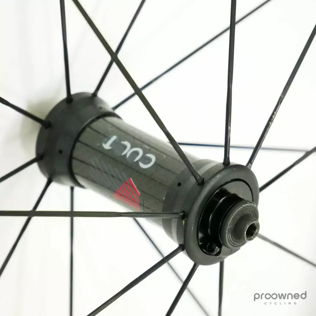 Fulcrum Speed 55T Tubular Wheelset - Black/White 7 Fulcrum Speed 55T Tubular Wheelset - Black/White - Billede 5