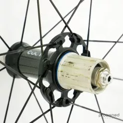 Fulcrum Speed 55T Tubular Wheelset - Black/White 19 Fulcrum Speed 55T Tubular Wheelset - Black/White -Cervelo Salg P1870223