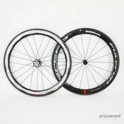 Fulcrum Speed 55T Tubular Wheelset - Black/White