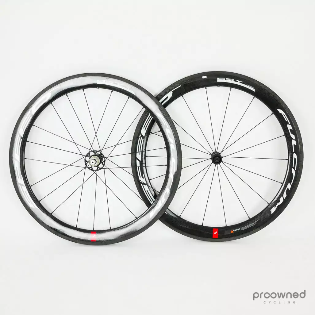 Fulcrum Speed 55T Tubular Wheelset - Black/White 3 Fulcrum Speed 55T Tubular Wheelset - Black/White