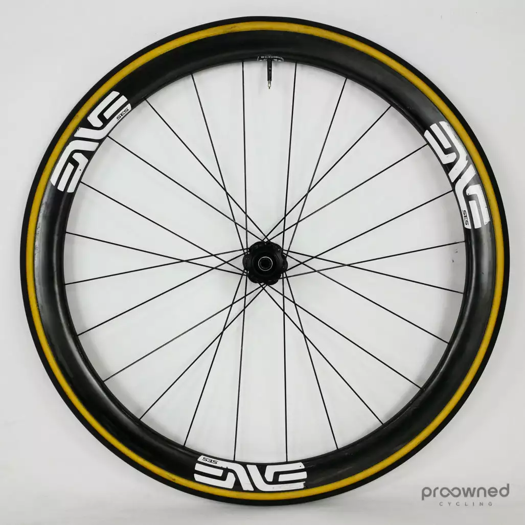 ENVE SES 3.4 Disc Tubular Carbon Front Wheel 4 ENVE SES 3.4 Disc Tubular Carbon Front Wheel - Billede 2