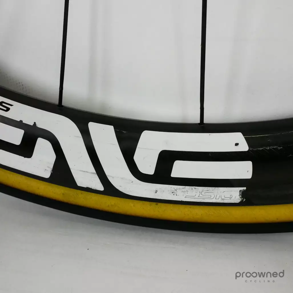 ENVE SES 3.4 Disc Tubular Carbon Front Wheel 16 ENVE SES 3.4 Disc Tubular Carbon Front Wheel - Billede 14