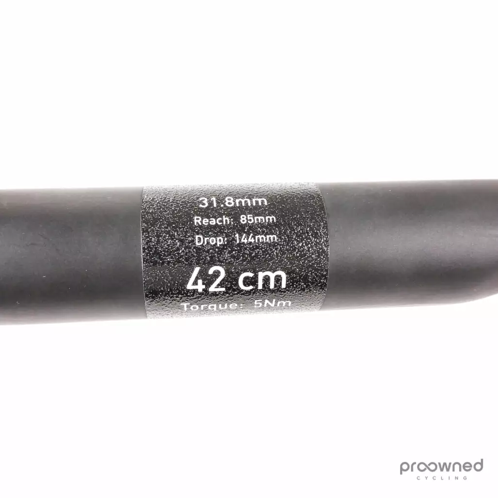 ENVE Standard Road Carbon Handlebar - 42cm - Black Logo 5 ENVE Standard Road Carbon Handlebar - 42cm - Black Logo - Billede 3