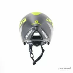 Scott Split Time Trial Helmet - Black/Yellow - Mitchelton-Scott -Cervelo Salg P1900546 Edit