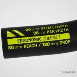 Syncros Aero RR 1.0 Foil Compact Carbon Handlebar -Cervelo Salg P1910095