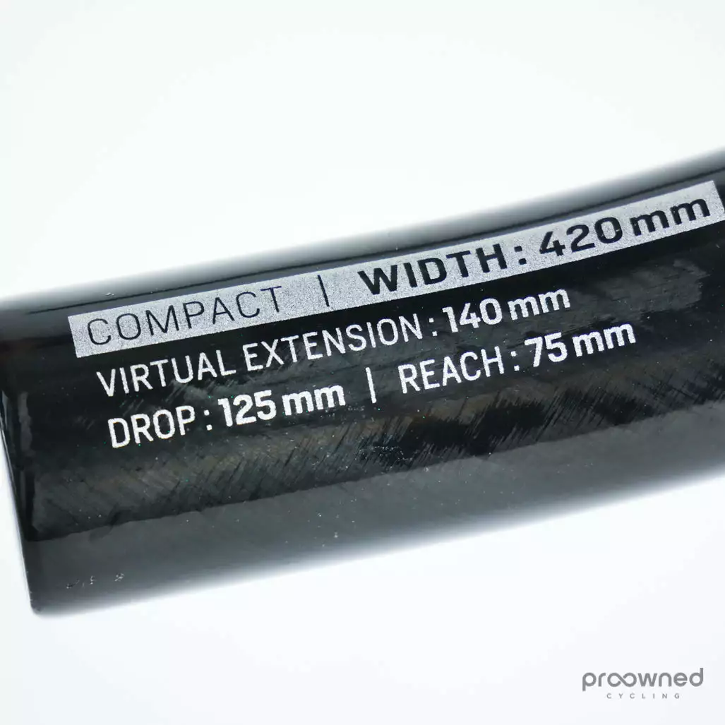 Syncros Creston IC SL Compact Carbon Handlebar 6 Syncros Creston IC SL Compact Carbon Handlebar - Billede 4
